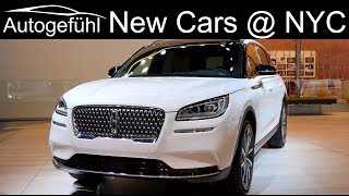 New Cars @ New York Auto Show Highlights REVIEW Tour 2019