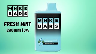 MNKE Bars Disposable Vape 6500 Puffs