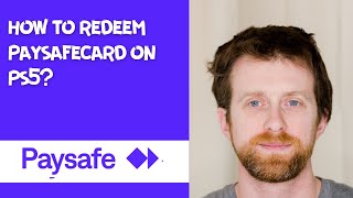 how to redeem paysafecard on ps5
