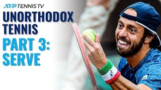 Most Unorthodox ATP Tennis Players Part 3: Serve