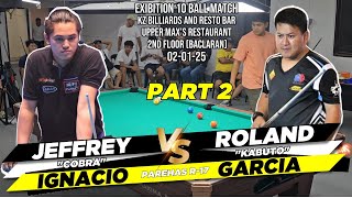 (2) JEFFREY IGNACIO VS ROLAND GARCIA (RACE 17) BACLARAN