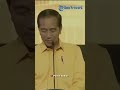 jokowi tak sebut nama gibran saat beri sambutan di penutupan munas xi golkar