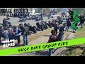 Huge Motorcycle Group Ride | MSCR First Rideout of the Season