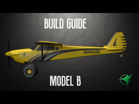 Eclipson Model B Build Guide - Printable RC Bush Airplane - YouTube