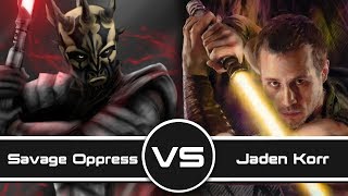 Versus Series: Savage Opress VS Jaden Korr