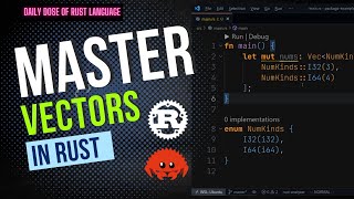 Master Vectors in Rust - With examples