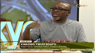 Fmr Ghana Free Zones CEO Kwadwo Twum Boafo discusses why Ghanaians voted for change.