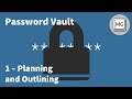 Password Vault Project (React Native) - 1 - Planning and Outlining