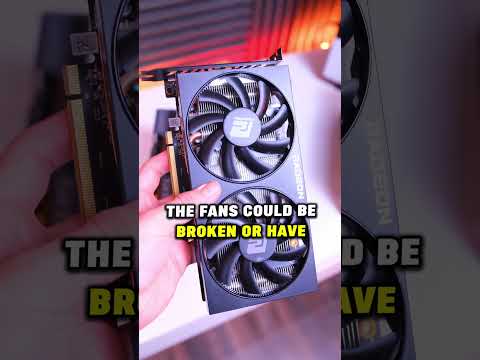 Fix GPU Fans Not Spinning: Step-by-Step Guide #shorts - YouTube