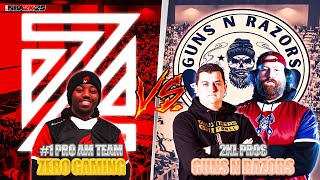 #1 PRO AM TEAM ZERO GAMING VS 2KL PROS GNR $1000 TOURNEY FINALS