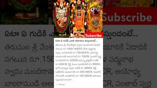 ఏటా ఏ గుడికి ఎంత ఆదాయం వస్తుందంటే..#trending #ytshorts #krishna #yt#temples #minivlog #miniutuber