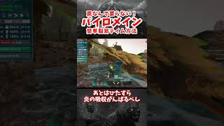 【ARK: Survival Ascended】罠なし！パイロメイン脳筋サバイバーの簡単で雑なテイム方法 #shorts #ASA #パイロメイン #ark #arksurvivalascended