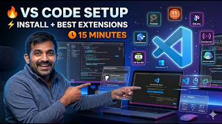 🚀 Visual Studio Code Complete Setup Guide (2026) | Install & Boost Productivity