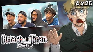 THIS IS HEARTBREAKING 💔 | Anime NEWBIES vs. Attack on Titan 4x26 \