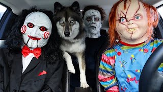 Chucky Quits Halloween & Leaves Puppy Behind! POV Chase