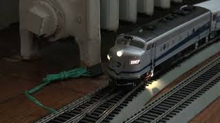 Rapido  Modernized Metro North FL9 \u0026 AMT F59PH HO Scale  Passenger Operation. 06/30/22