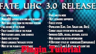 FateUHC 3.0 - Plugin Tutorial/Overview