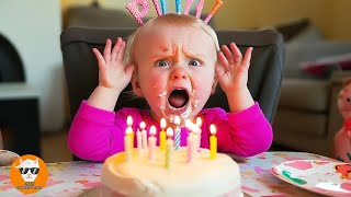 Baby Crying Because of Blowing Candles FAILS #2 ★ Funny Babies Blowing Candle Fail | Just Funniest