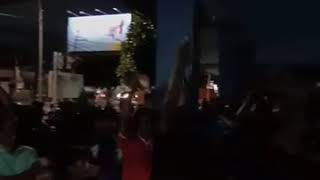 Kemeriahan nobar timnas indonesia