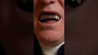Why George Washington NEVER Smiled #history #georgewashington #shorts #funfacts #darkhistory #fyp