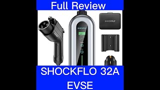 Shockflo 32 amp PORTABLE Level 2 Charger REVIEW!! -  Full REVIEW and TEST!