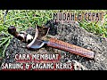 Cara Membuat Sarung Dan Gagang Keris Mini, Oleh Panre Asse