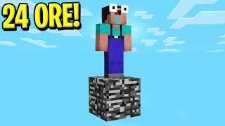 SOPRAVVIVI 24 ORE con SOLO 1 BLOCCO! - Minecraft ITA