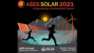 ASES Solar 2021: Solar PV Intensive Workshop with Sean White in Boulder Colorado on August 6 2021.