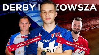 POGOŃ SIEDLCE 2:4 POLONIA WARSZAWA. DERBY MAZOWSZA.