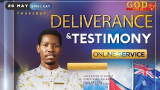 DELIVERANCE AND TESTIMONY SERVICE WITH PROPHET V.C ZITHA 26 MAY 2022