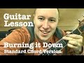 Burning it Down ★ Guitar Lesson ★ Standard Chord Version ★ Jason Aldean