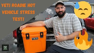 Yeti Roadie 3 Day HOT Vehicle Ice Test!