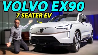Volvo EX90 REVIEW exterior interior of the 7-seater EV