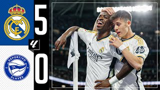 Real Madrid 5-0 Alavés | HIGHLIGHTS | LaLiga 2023/24