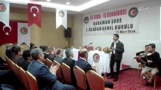 Öz Gıda İş Sendikası Toplantısı Karaman