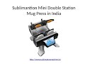 sublimation machine supplier in india