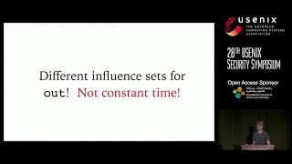 USENIX Security '19 - IODINE: Verifying Constant-Time Execution of Hardware