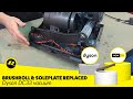 How to Replace the Brushroll & Soleplate on a Dyson DC33 Vacuum