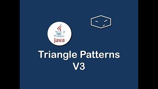 triangle patterns v3 in java