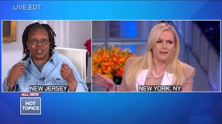 Whoopi Goldberg Goes Head-to-Head With Meghan McCain FROM HOME