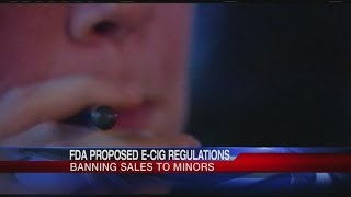 FDA proposed regulations for e-cigarettes