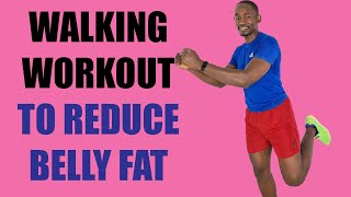 30 Minute Walking Workout to Reduce Belly Fat Fast 🔥310 Calories🔥