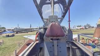 F-101B Voodoo VR180 cockpit view Castle Air Museum