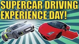 Everyman Racing supercar driving experience and have a listen to the best supercar exhaust sound