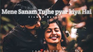 Maine Sanam Tujhe Pyar Kiya Hai || (Slowed and Reverb) || Udit Narayan || Bewafaa || 7ap editor