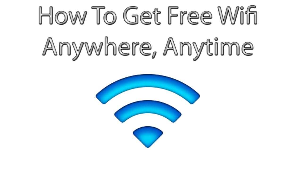 How To Get Free Wifi Anywhere, Anytime (September 2017) - YouTube