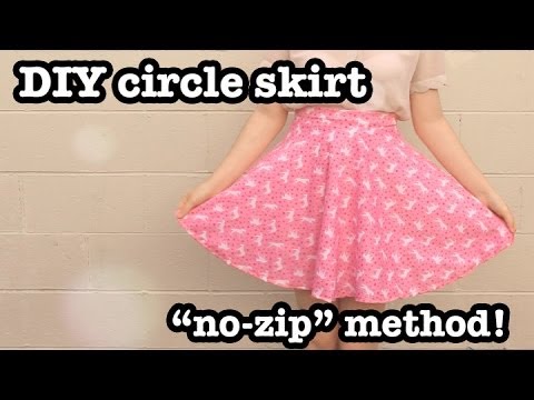 DIY Circle Skirt (no-zip method) DIY Circle Skirt (no-zip method)