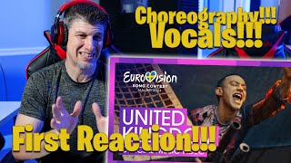 Olly Alexander - Dizzy | United Kingdom 🇬🇧 | Official Music Video | Eurovision 2024 REACTION!!!