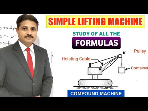 What is a lifting machine called?