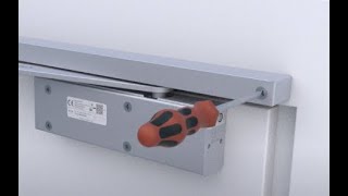 How to install the ASSA ABLOY DC175 Door Closer